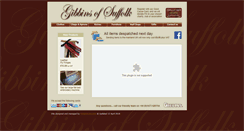 Desktop Screenshot of gibbins.co.uk